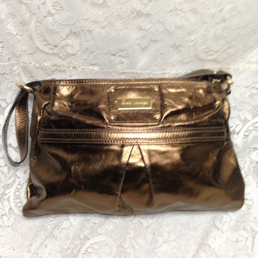 Marc by Marc Jacobs Copper Leather Shoulder-Handba