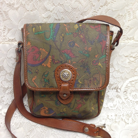 Vintage Golfana Italy Crossbody 8in x 6.5in x 2in