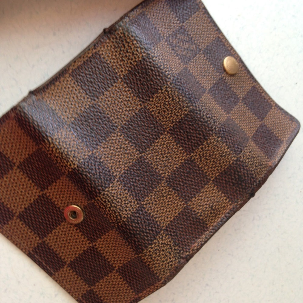 Authentic, Louis Vuitton, Damier Ebene 4-Hooks Key