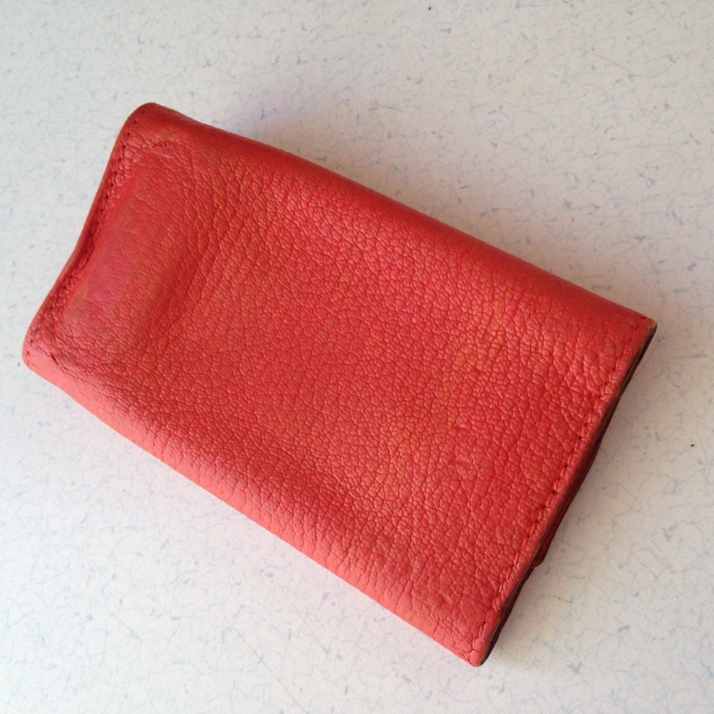 Hermes Tangerine Leather 6-Hooks Key Case
