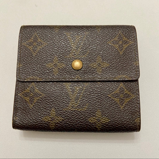 Louis Vuitton, Brown Mono, Compact Wallet