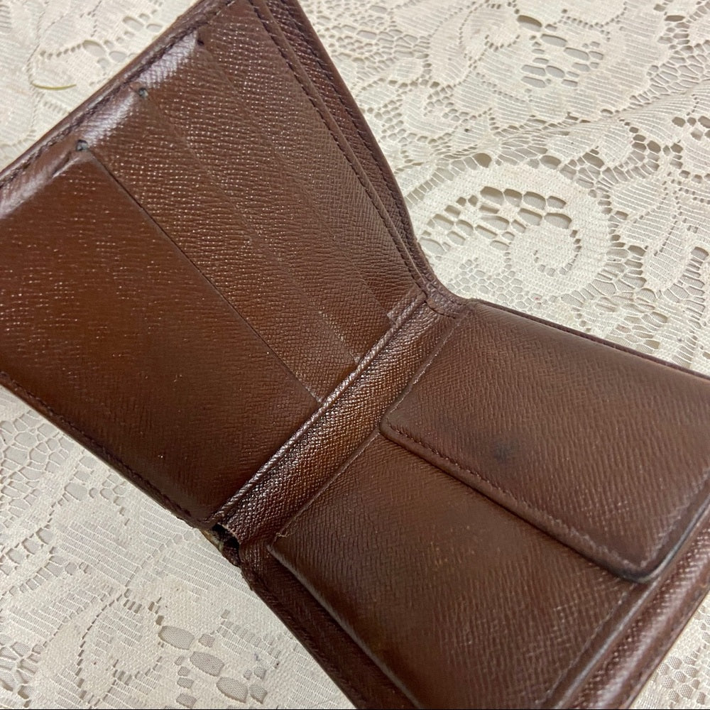 Louis Vuitton Damier Ebene Mens Credit Card Wallet