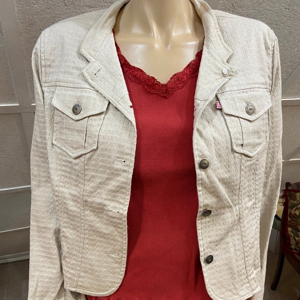 Bandolino, Beige Blazer - Size L