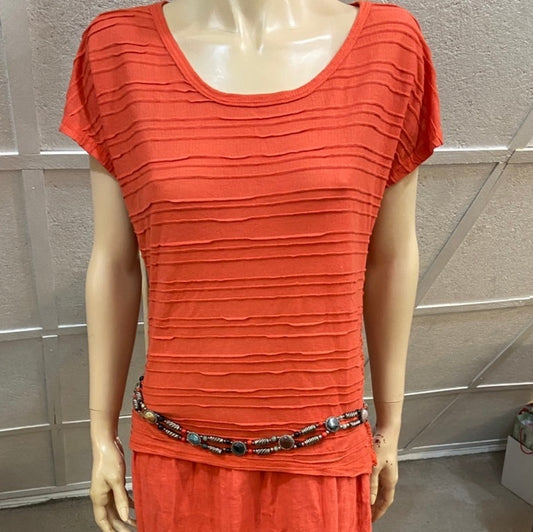 Maurices, Orange Top - Size L