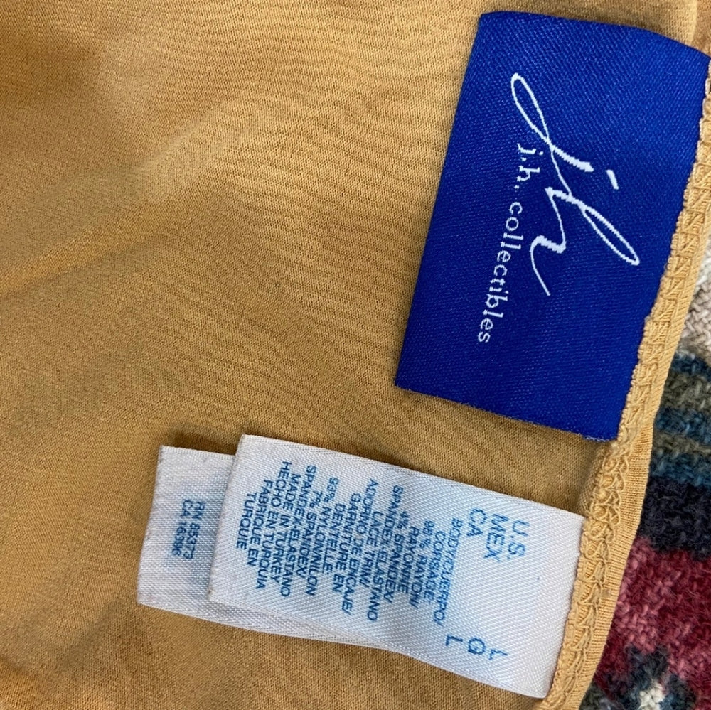 JH, Yellow Tank Top - Size L