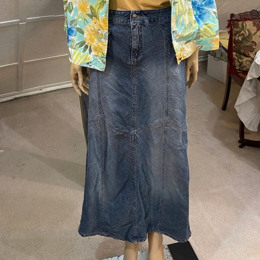 LA Blues, Denim Jean Skirt - Size 6-14