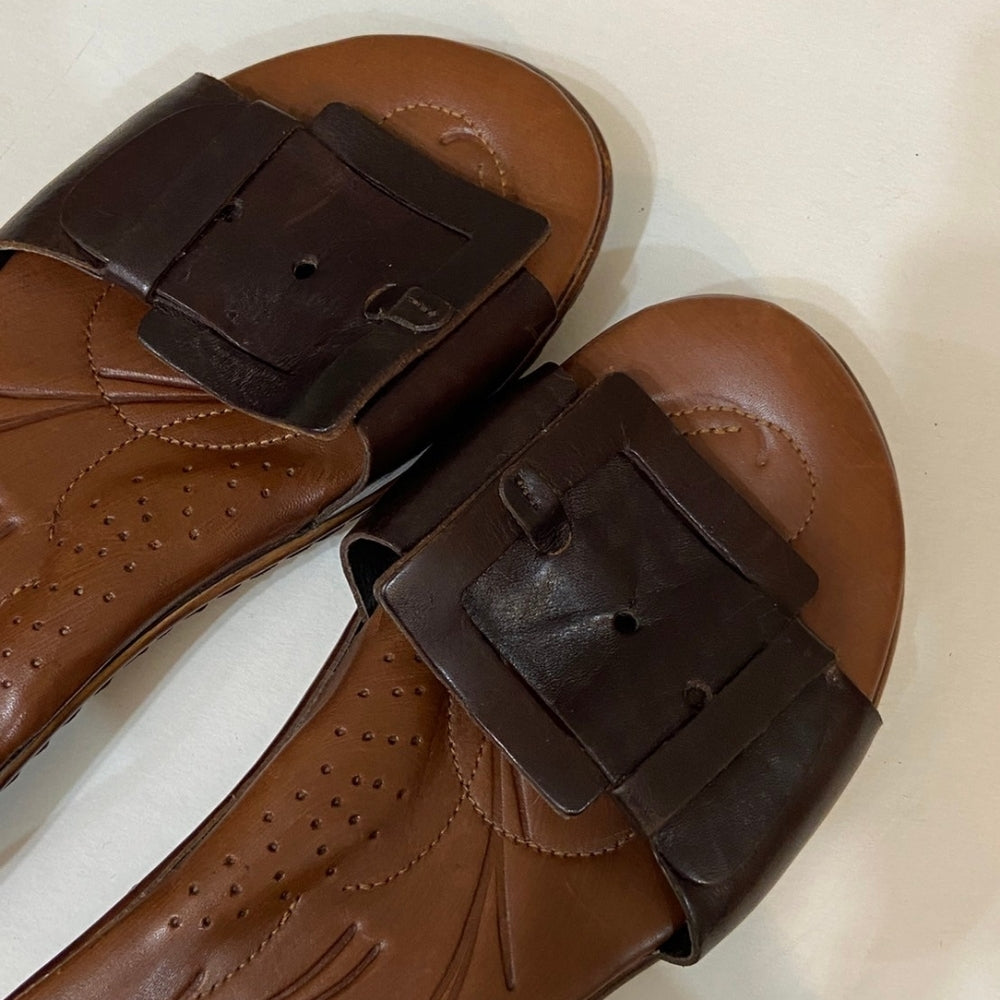 Born, Handcrafted Leather Sandals - Size 6