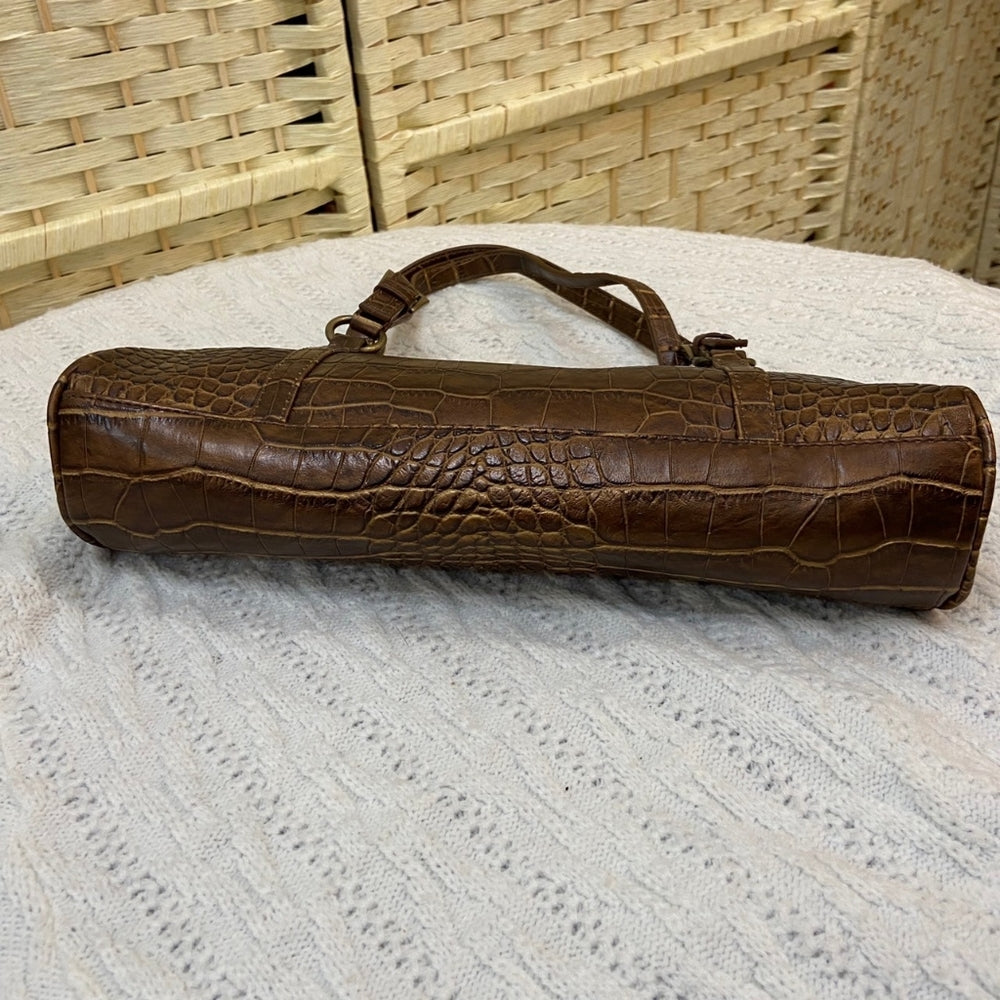 Bisou Bisou, France Faux Gold Alligator Handbag