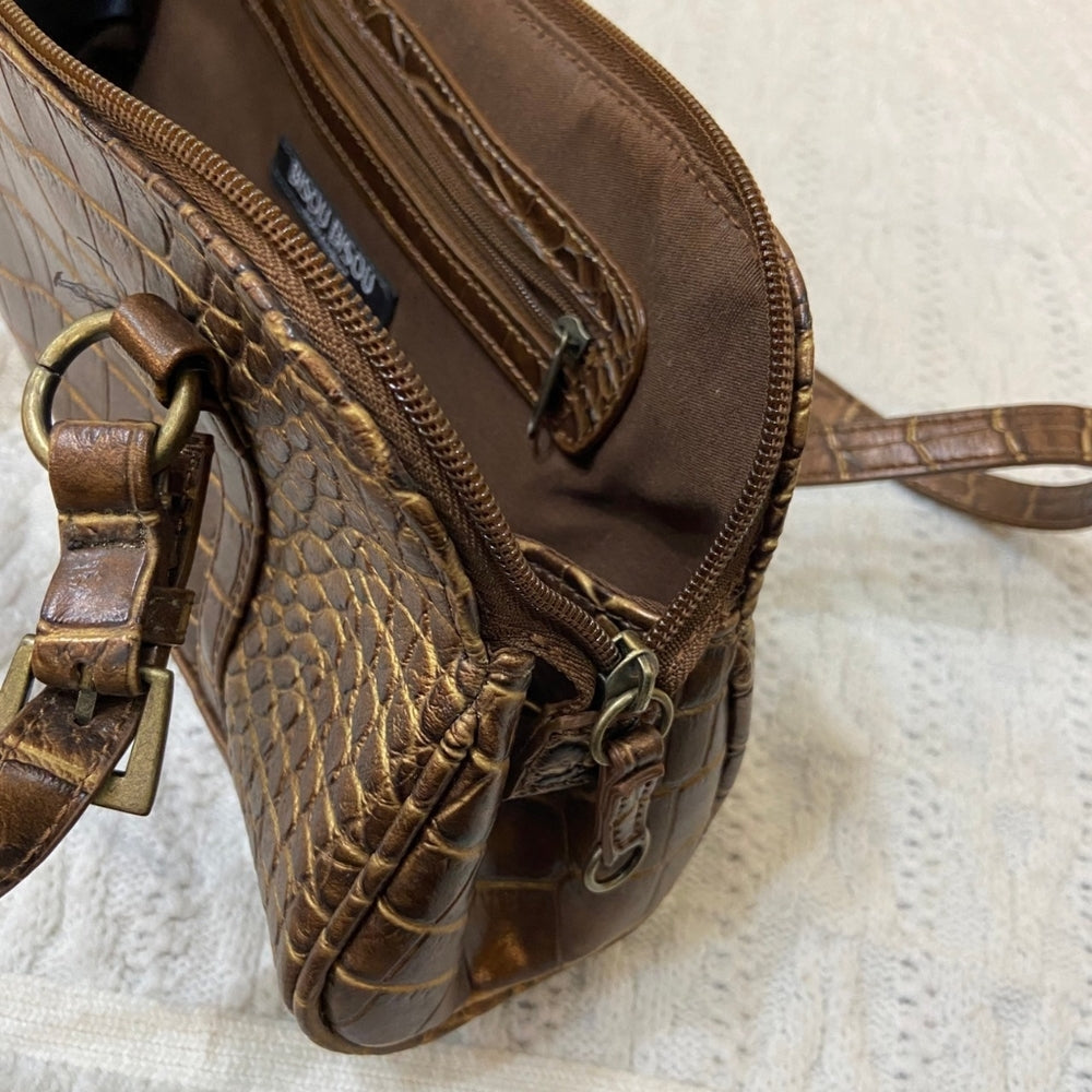Bisou Bisou, France Faux Gold Alligator Handbag
