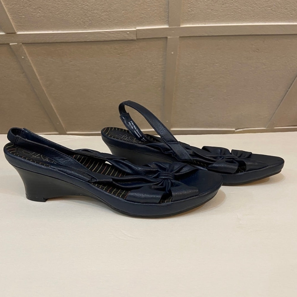 Life Stride, Blue Heels- Size 8.5