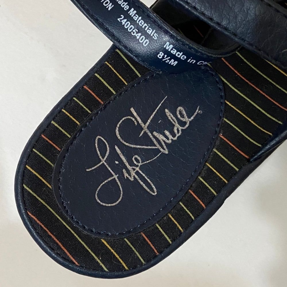 Life Stride, Blue Heels- Size 8.5