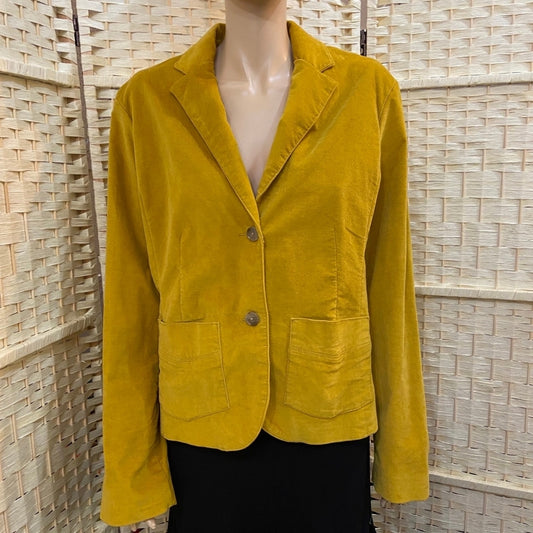 Eddie Bauer, Yellow Blazer - Size 14