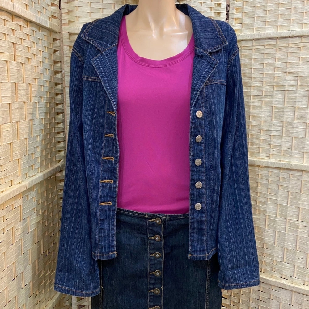 3pc The Blues Denim Outfit Set