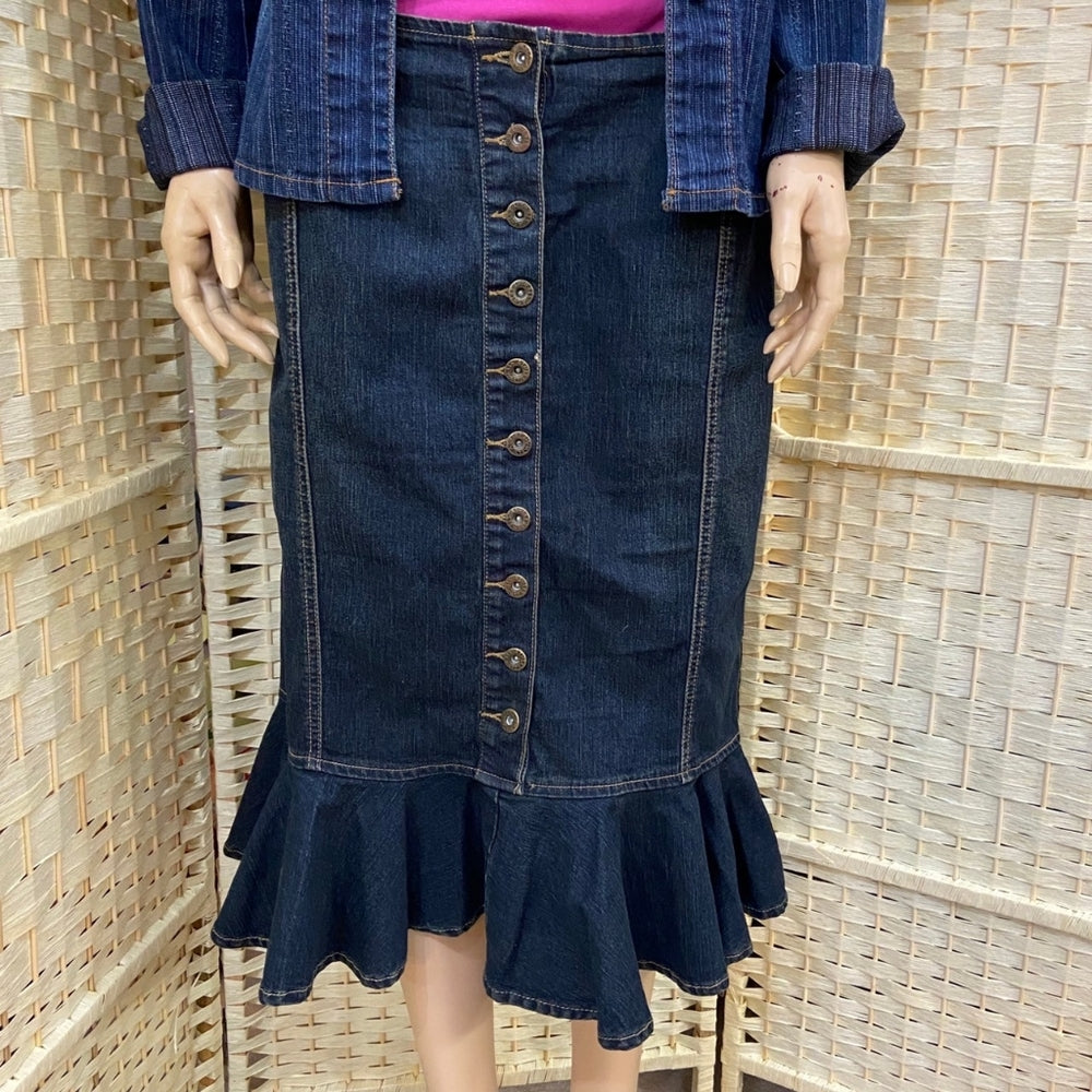 3pc The Blues Denim Outfit Set
