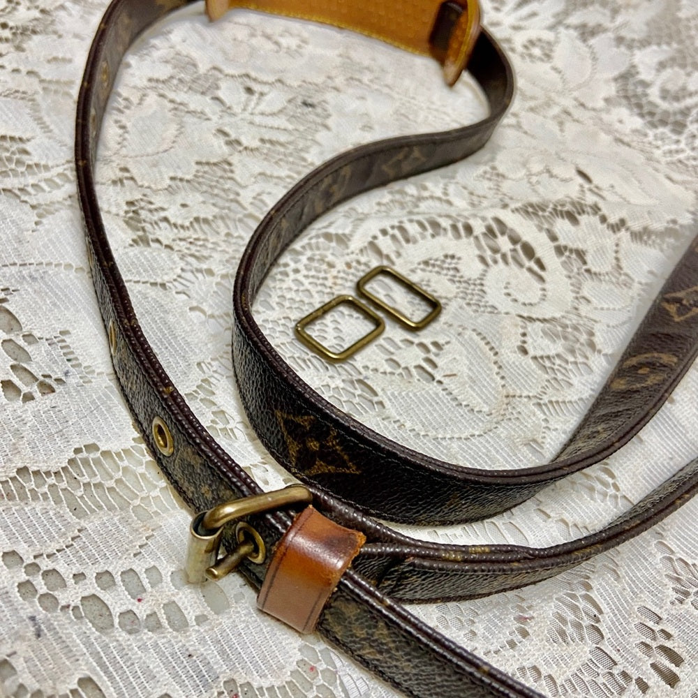 Vintage, Authentic Louis Vuitton 48in Crossbody Strap