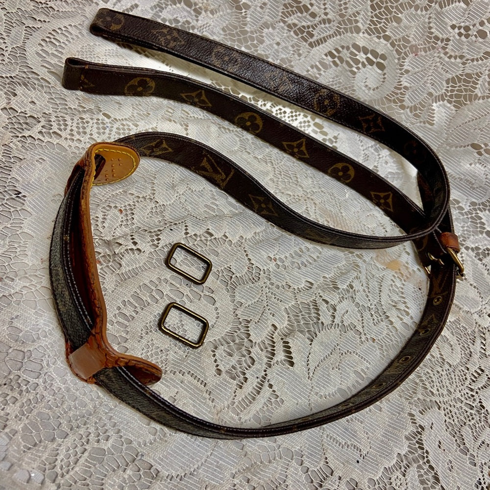 Vintage, Authentic Louis Vuitton 48in Crossbody Strap