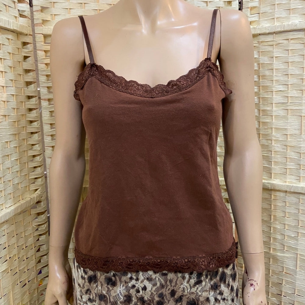 3pc Brown and Tan Lace Outfit Set