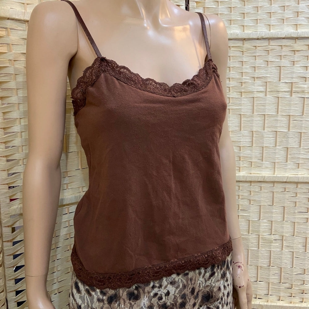 3pc Brown and Tan Lace Outfit Set