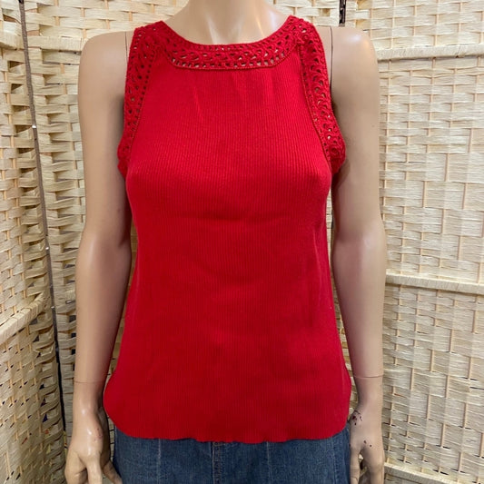 Grace Elements, Red Tank Top- Size L