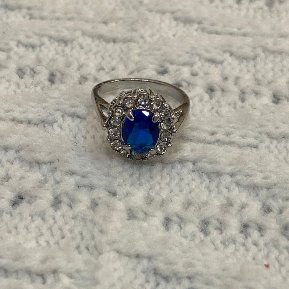 Blue Small Princess Ring