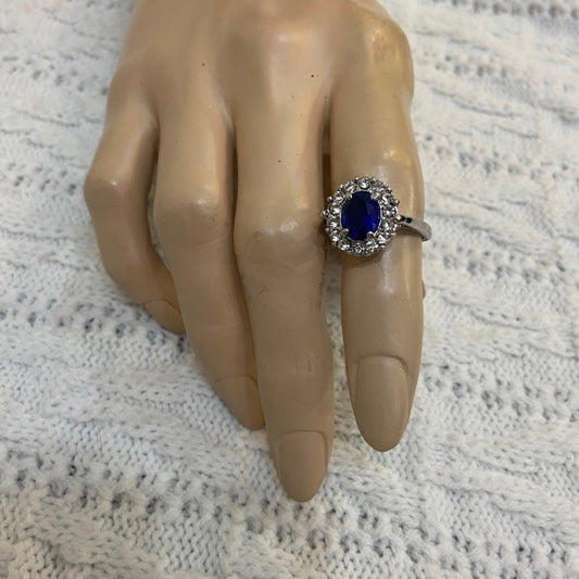 Blue Small Princess Ring