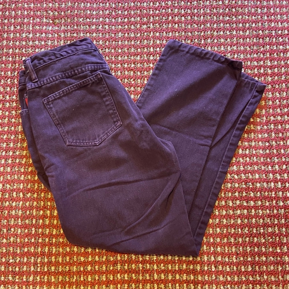 Lei, Purple Cotton Jeans