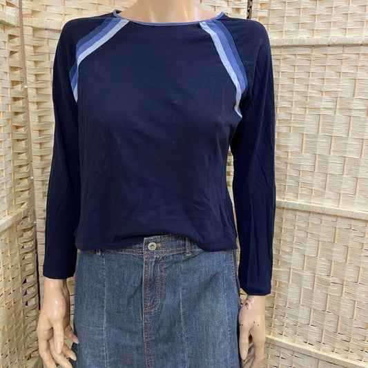 Route 66, Blue Longsleeve Top