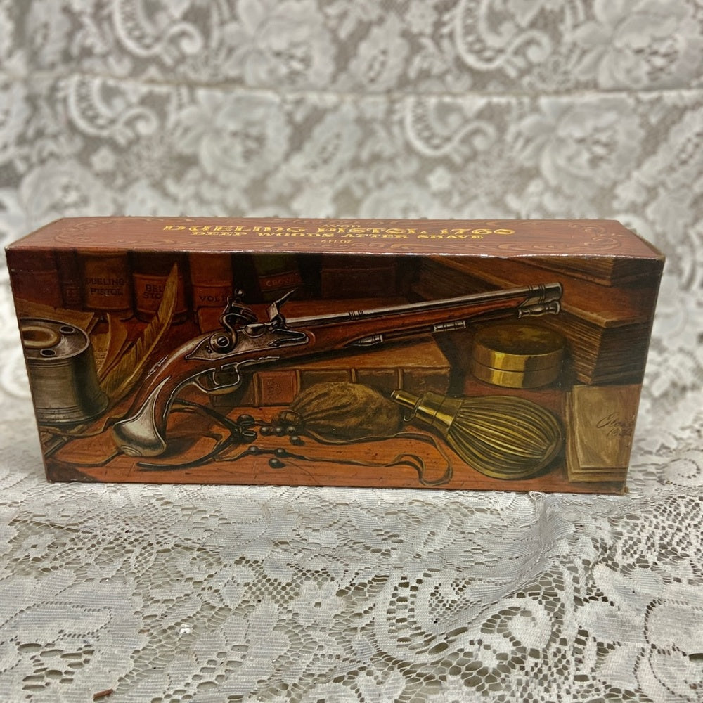 Vintage 1970s Avon 1760 Duelling Pistol Deep Woods After Shave Decanter 4Fl Oz