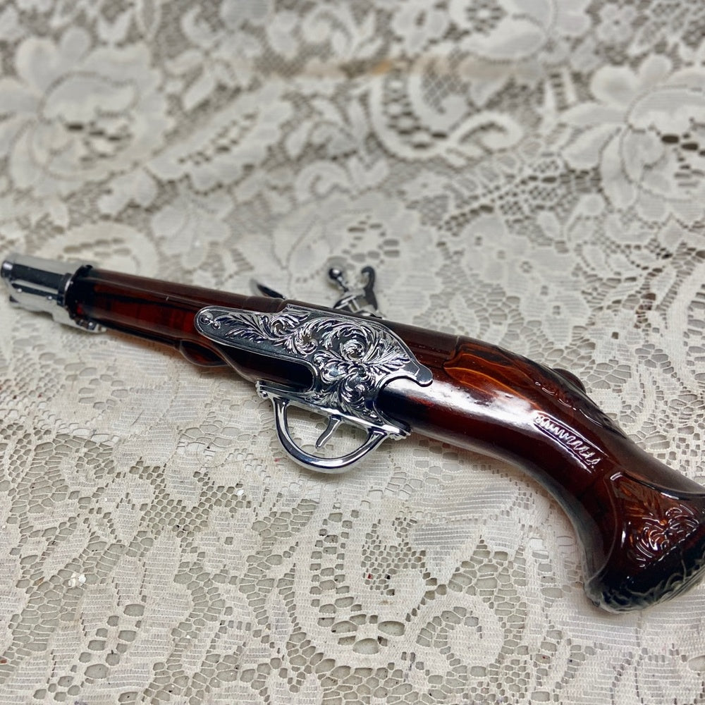 Vintage 1970s Avon 1760 Duelling Pistol Deep Woods After Shave Decanter 4Fl Oz