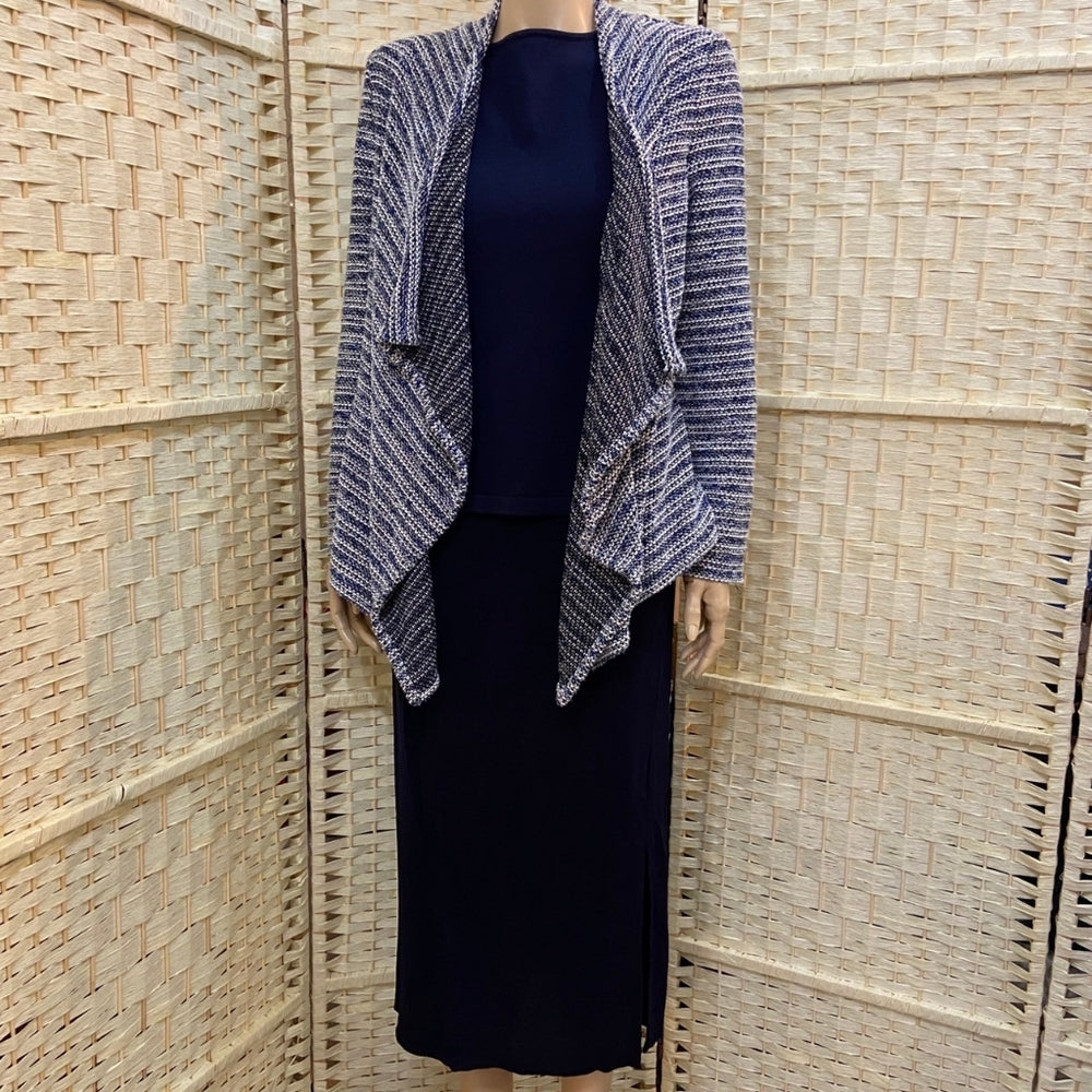 CC Hughes, Blue Knit Tank Top - Size M