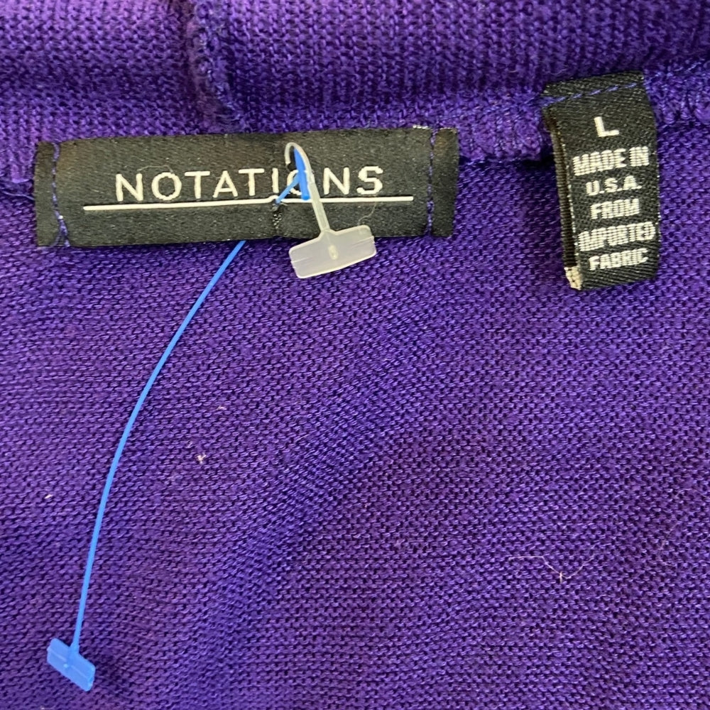 2pc Purple Top and Skirt Set