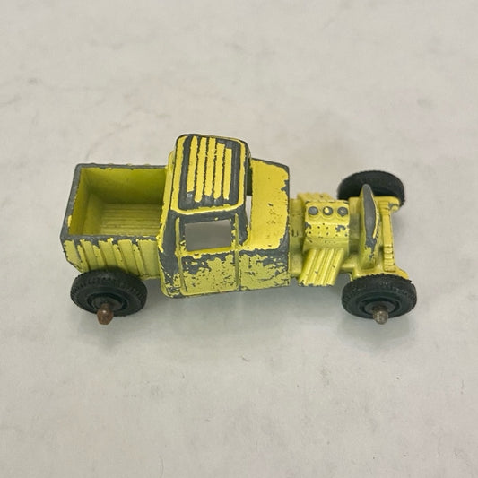Vintage Tootsie Toy Yellow Truck