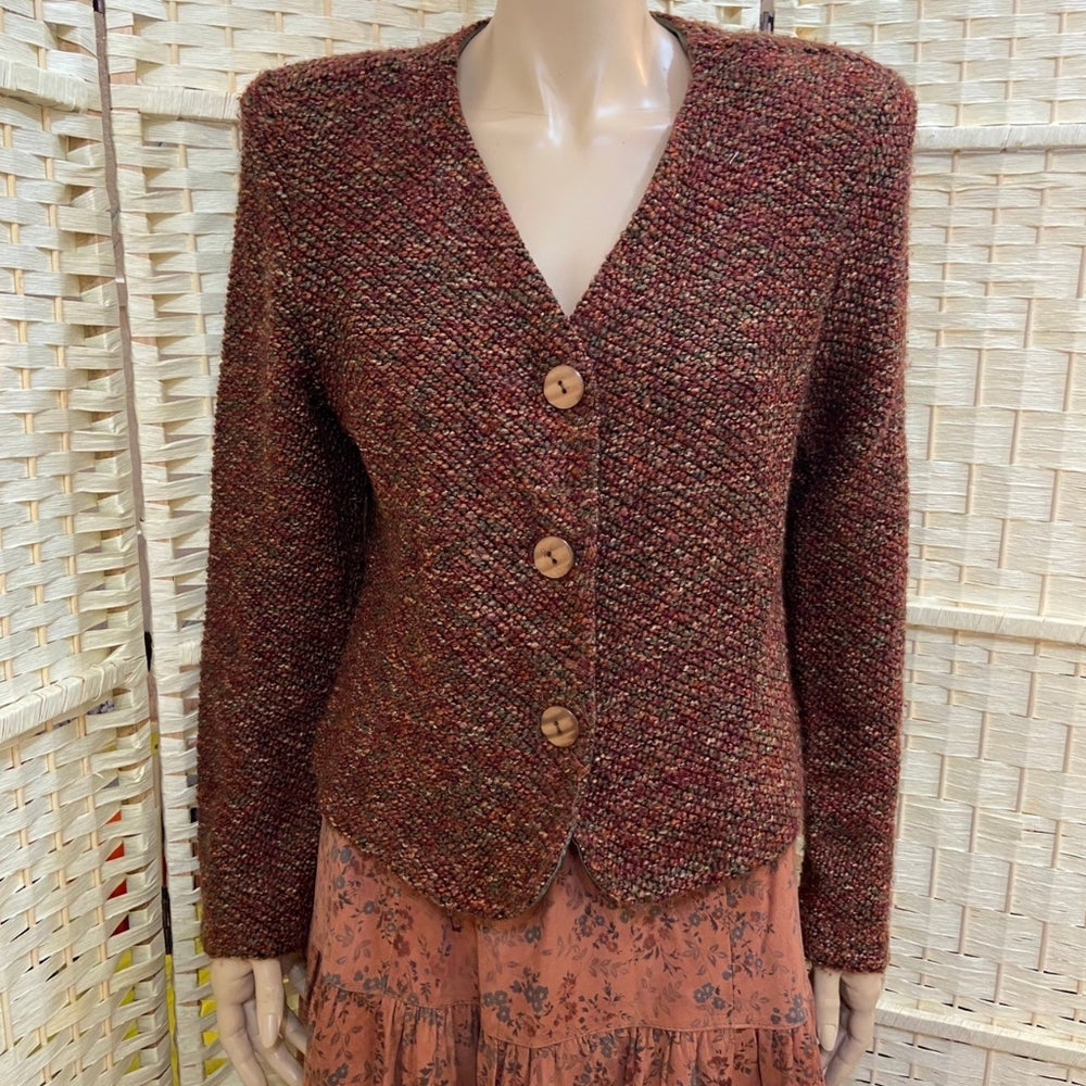 Fall Knit Sweater with Skirt Set - Size M