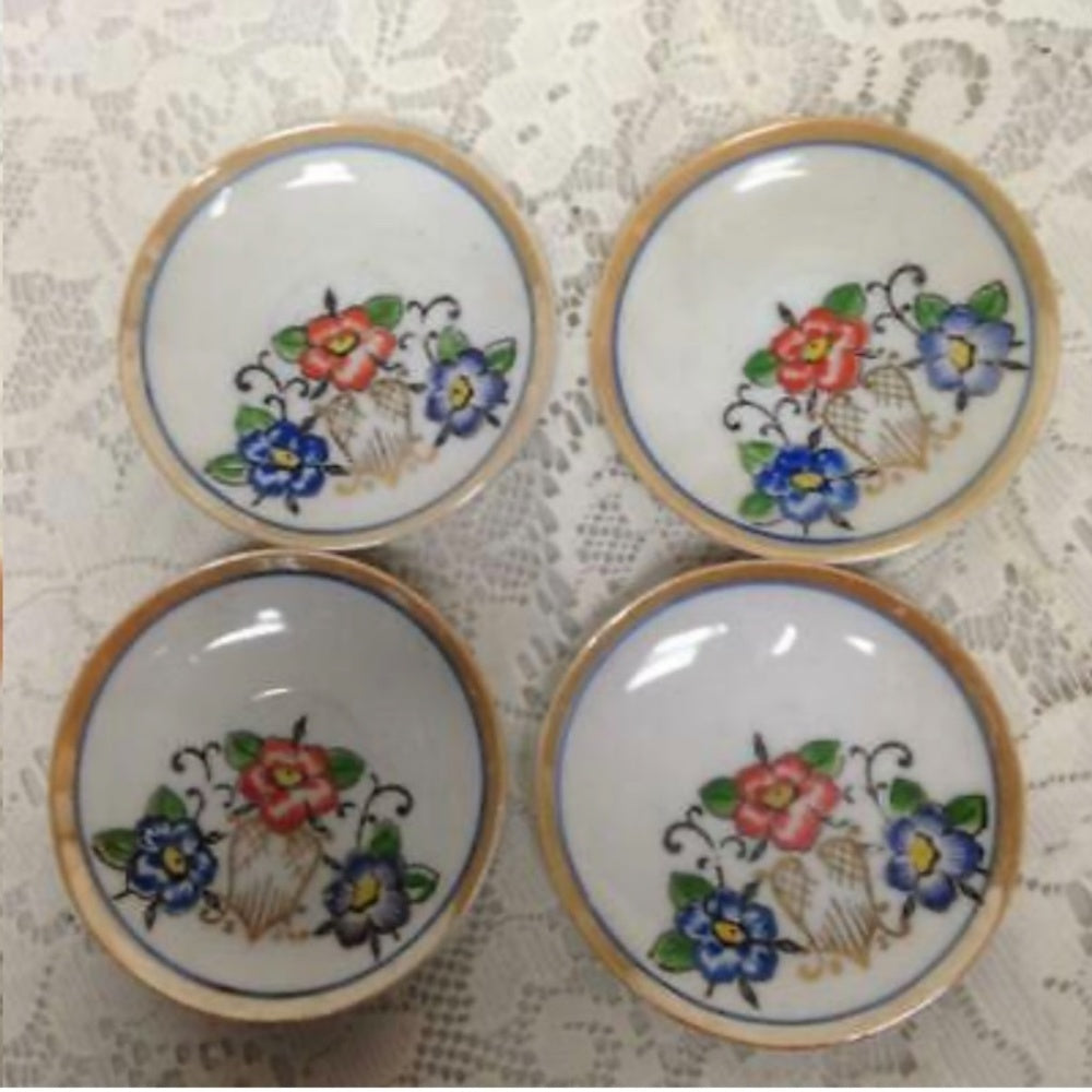 Vintage, Lusterware, 20pc Child's Tea Dinner Set for 4 with Orig. Box