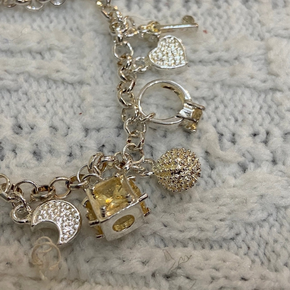 925 Silver Charm Bracelet