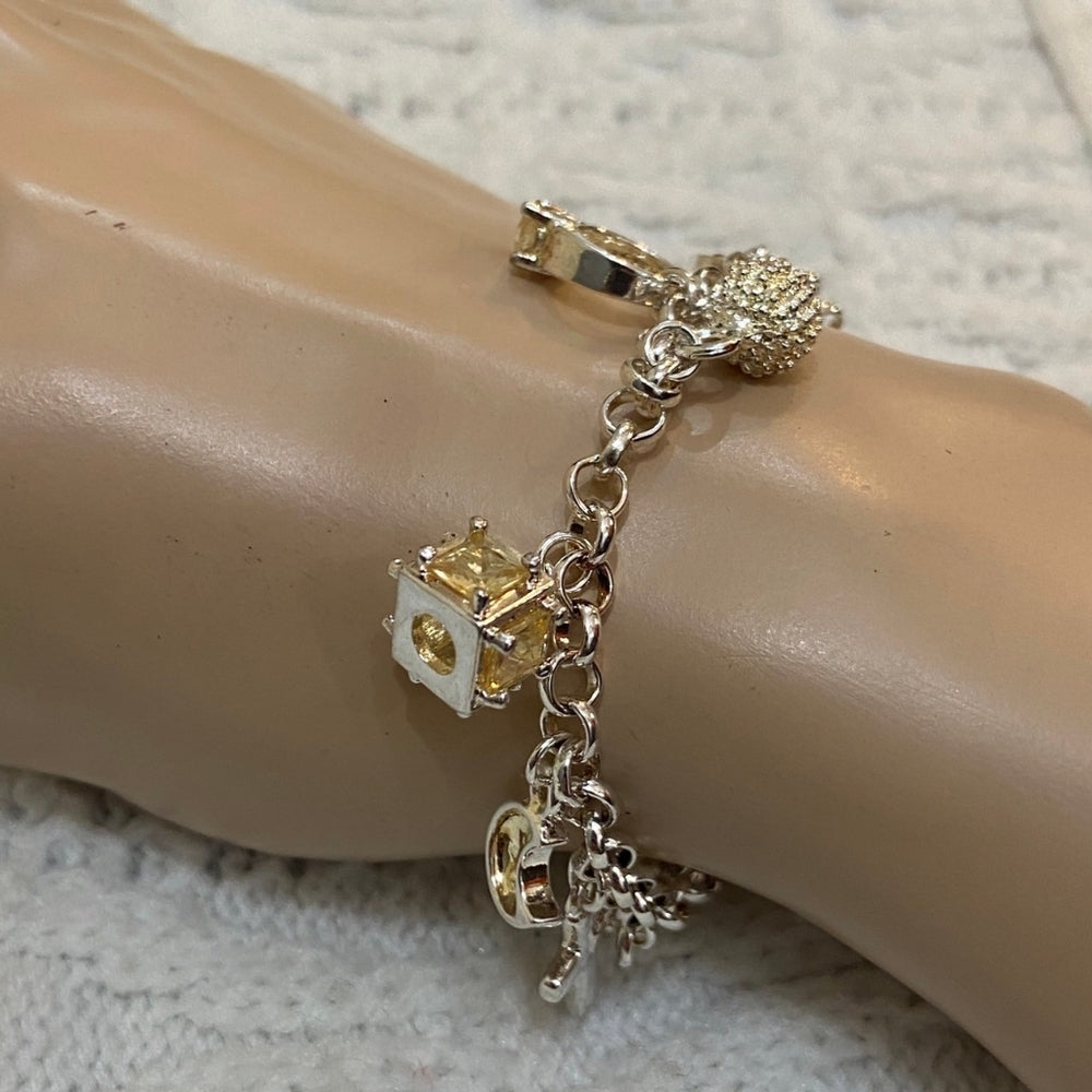 925 Silver Charm Bracelet