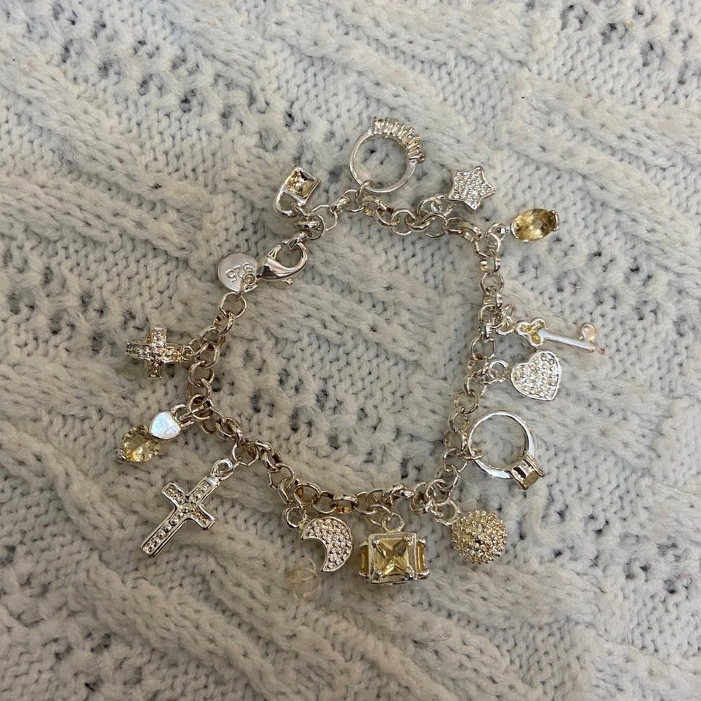 925 Silver Charm Bracelet
