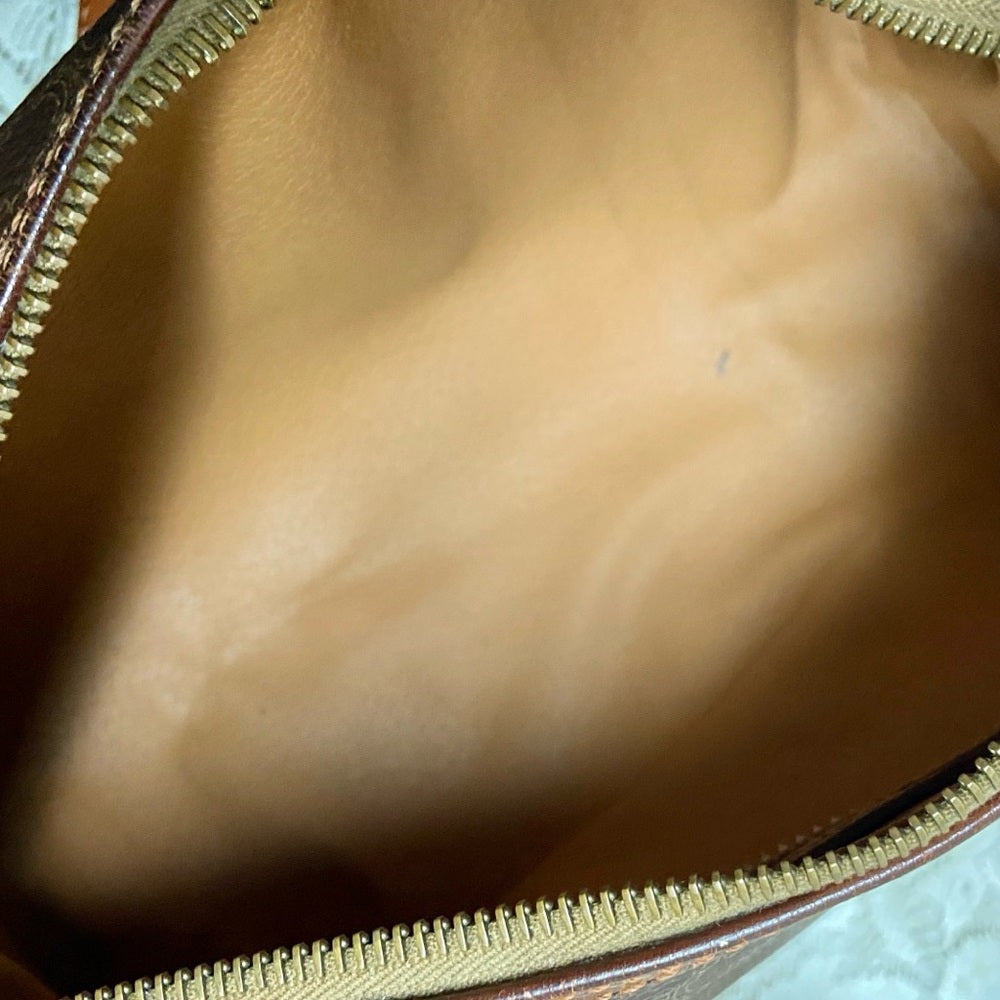 Celine, Brown Mono 2-way Clutch ,Crossbody Handbag