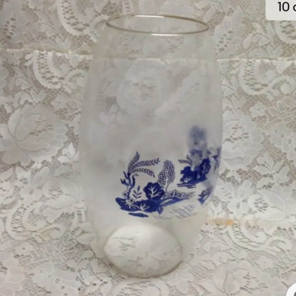 Large, Wicker Candle, Umbrella or Flower Stand 16in H x 9in D
