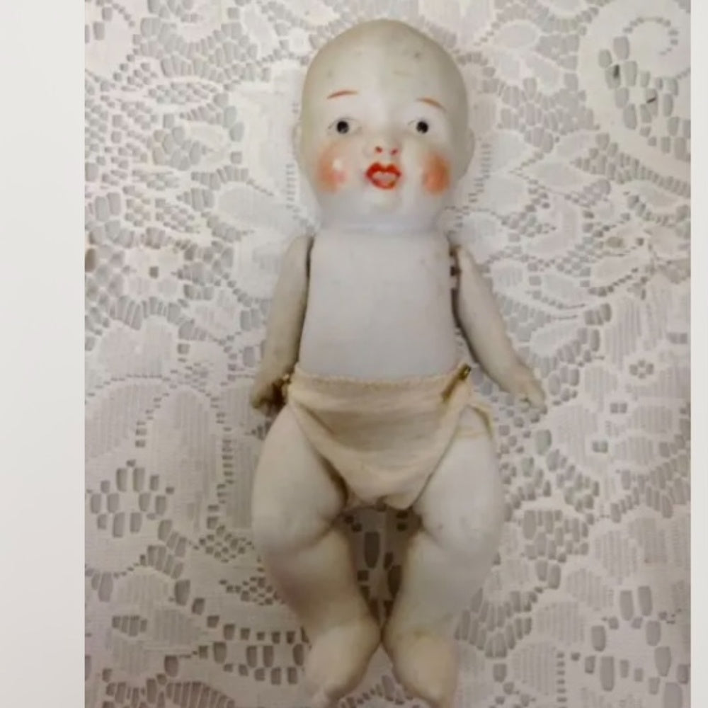 Antique, 7in Bisque, Baby Doll