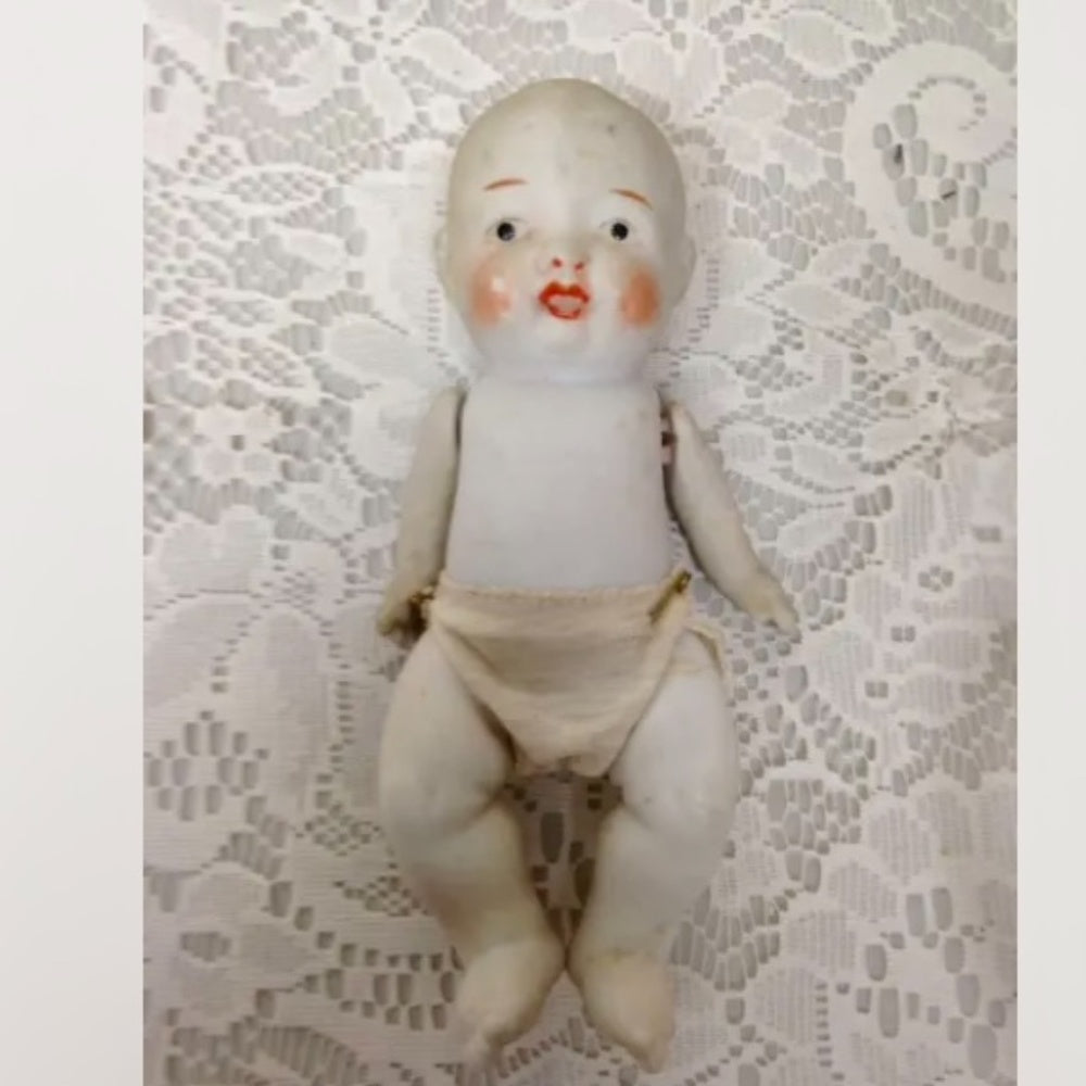 Antique, 7in Bisque, Baby Doll