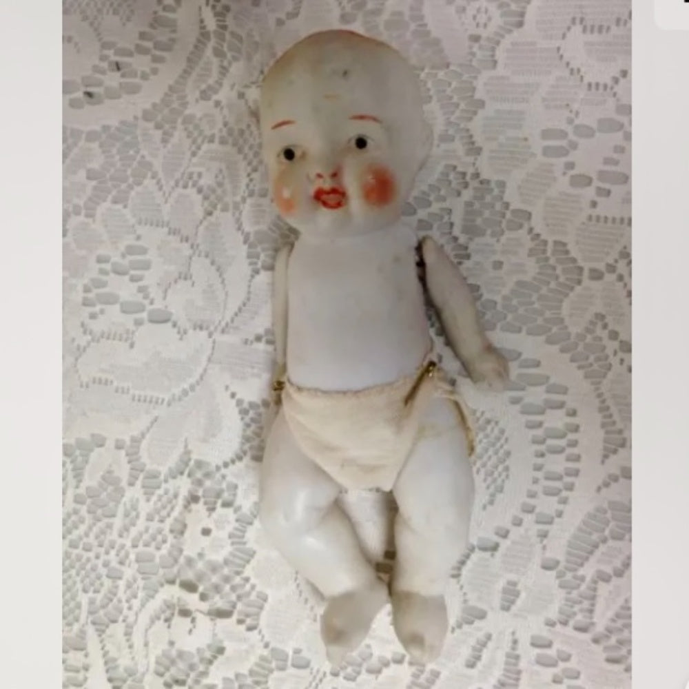 Antique, 7in Bisque, Baby Doll
