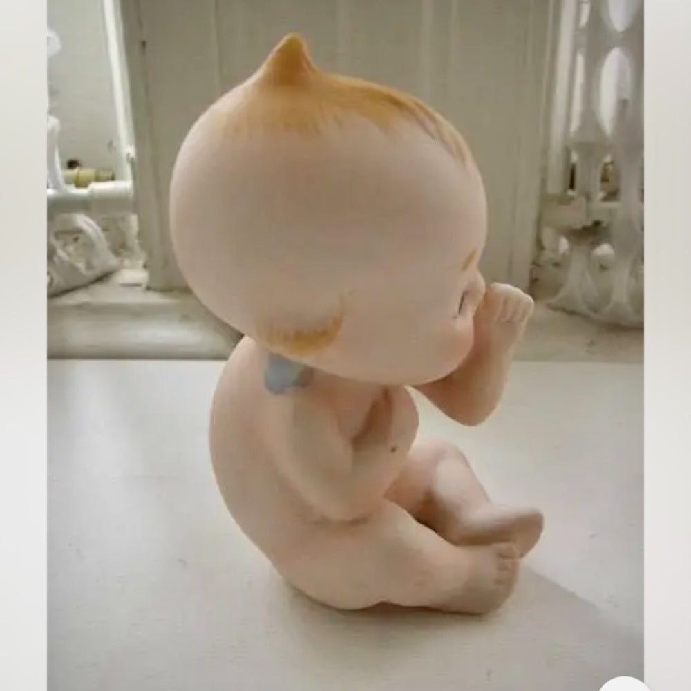 Vintage, German KW (Koenig & Weirniche) Kewpie Immobile Figurine