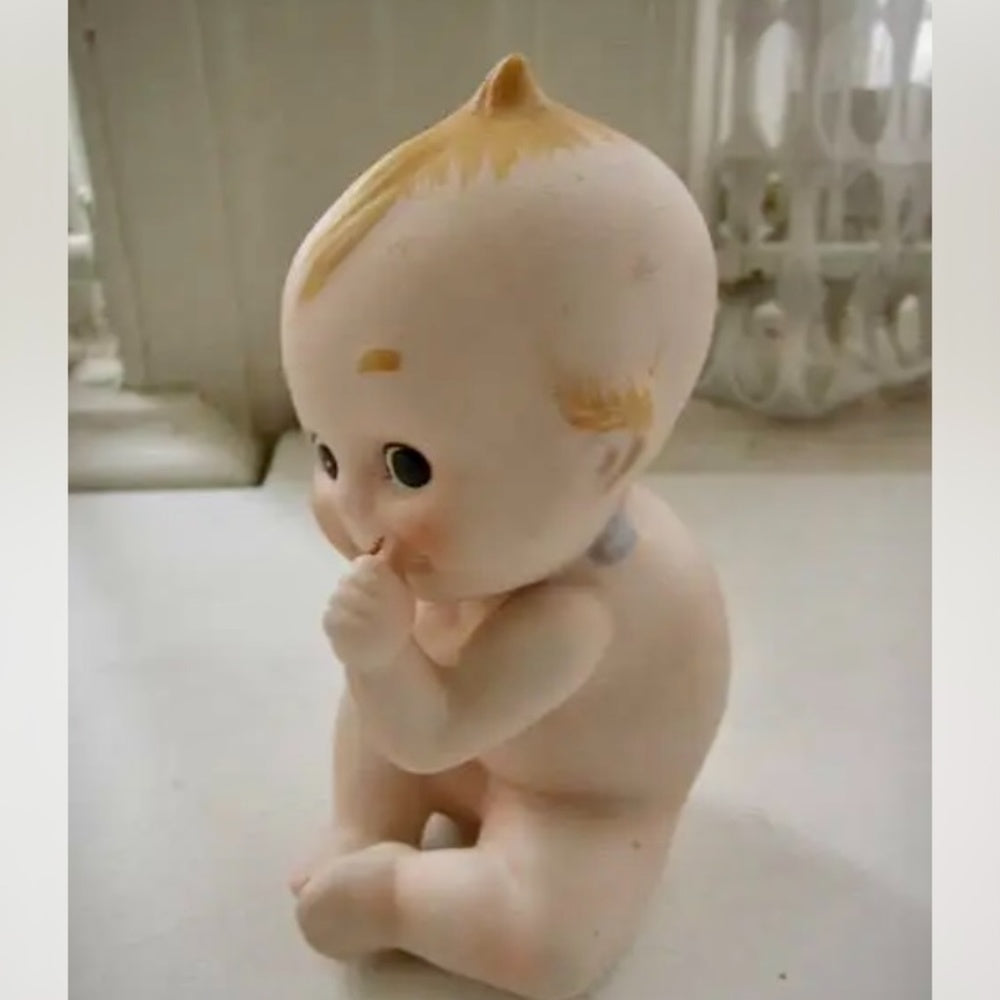 Vintage, German KW (Koenig & Weirniche) Kewpie Immobile Figurine