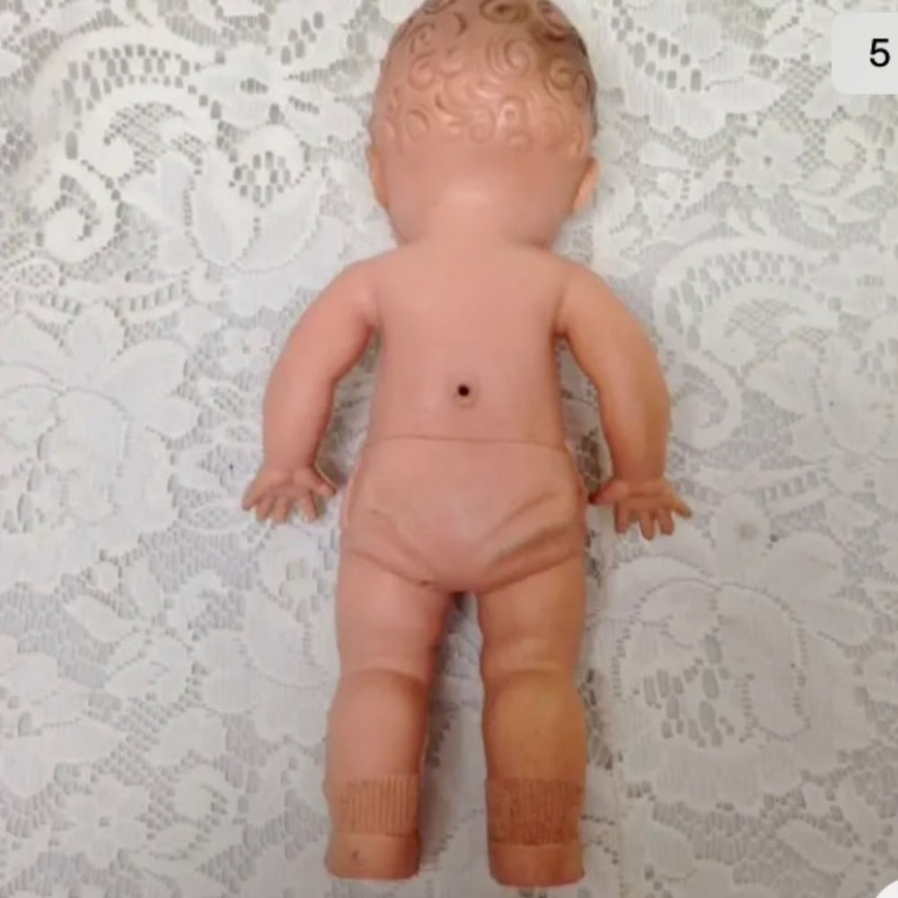 Vintage, 1940s Tod-L-Tim Sun Rubber Doll