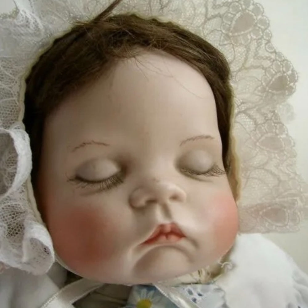 1989 Artist Signed, Beautiful Sleeping Doll