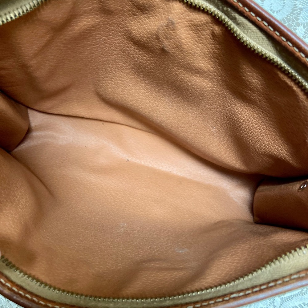 Celine, Paris, Italy Brown Mono 2-way Clutch-Crossbody --in x --in x --in