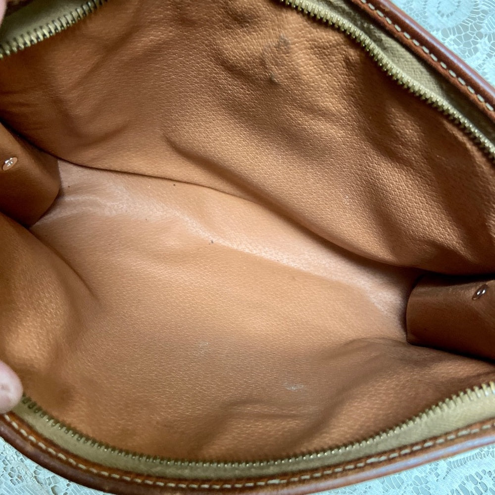 Celine, Paris, Italy Brown Mono 2-way Clutch-Crossbody --in x --in x --in