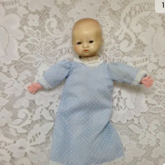 Antique, Beautiful, Armand Marseille German 8in Composition Bye Lo Doll