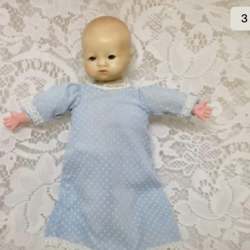 Antique, Beautiful, Armand Marseille German 8in Composition Bye Lo Doll
